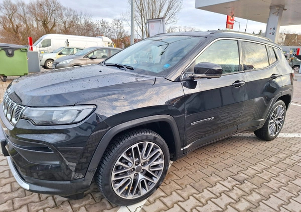 Jeep Compass cena 129900 przebieg: 16000, rok produkcji 2021 z Konin małe 37
